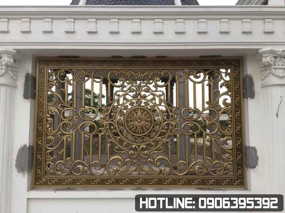 Khung hàng rào nhôm đúc