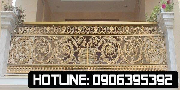 Mẫu lan can nhôm đúc đẹp giá rẻ